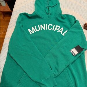 Municipal Green Hoodie